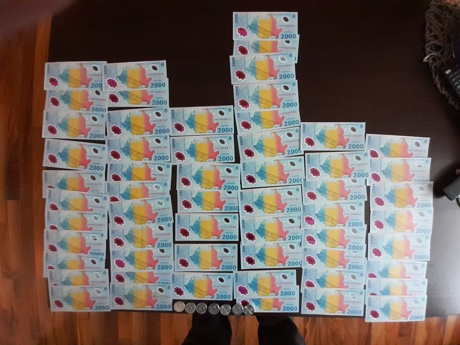Colectie Bancnote 2000 lei Eclipsa