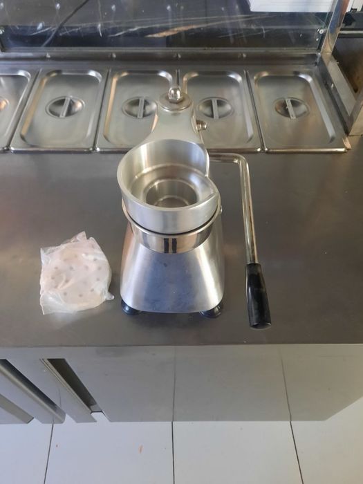 Burger qolip. Fast Food uchun.