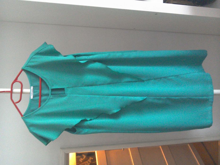 Rochie elegantă, verde smarald tip creion