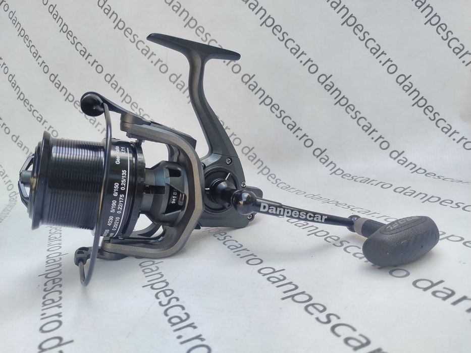 SET 2 Mulinete Feeder si Crap PRO FL NOBLE HP7500 cu tambur Long Cast