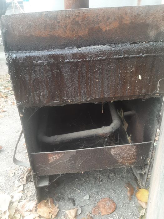 Котёл для отопления на угле и дровах