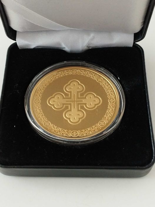 "Рождество .Христово".Медно кюлче Тайната вечеря.1 oz кюлчета медни.