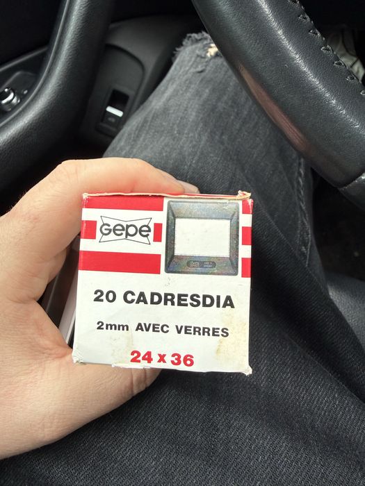 Gepe Slide Mounts 24x36 2mm Glass Diapozitive 35mm