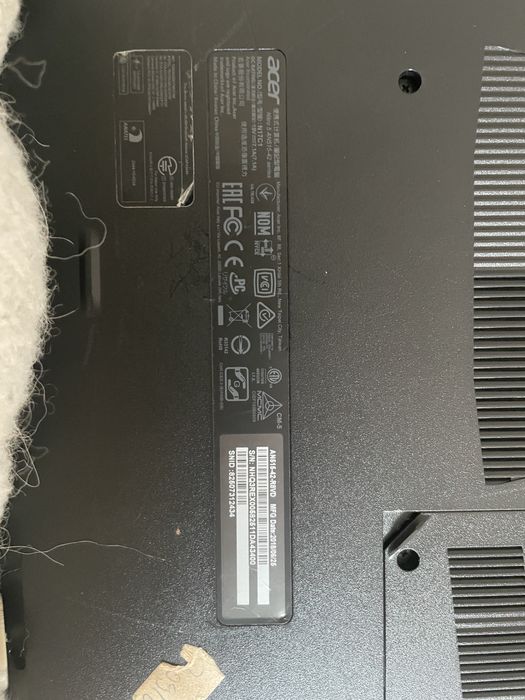 Laptop acer nitro n17c1 pentru piese