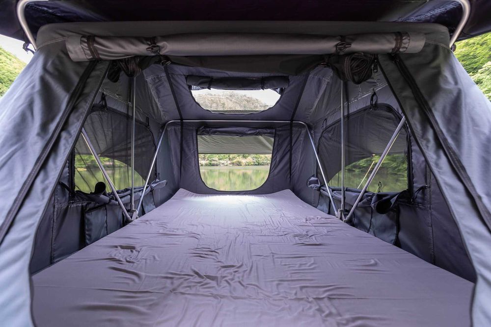 Cort plafon auto Overlander Adventure 2.0, 160 cm, cu sky roof