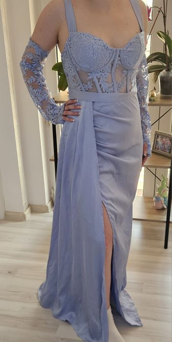 Rochita de ocazie baby blue