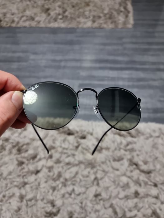 Ochelari de soare unisex Ray-Ban Round Classic RB3447N 002/71