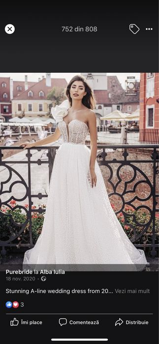 Rochie mireasa deosebita IMOLACY