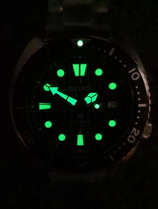 Ceas Seiko Mod King Turtle Waffle Dial bratara metalica