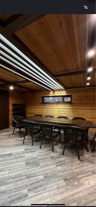 Сдается баня на дровах.