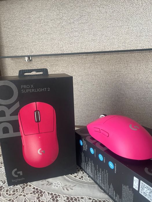 Мышь Logitech G Pro X Superlight 2 розовый
