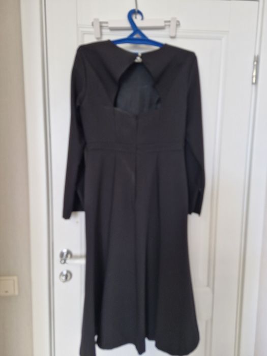 Черное платье.  Размер 40(46)