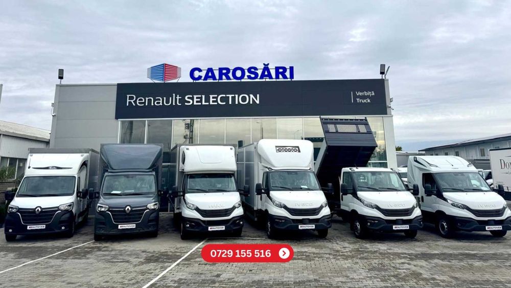 Autoutilitare Iveco DAILY si Renault MASTER