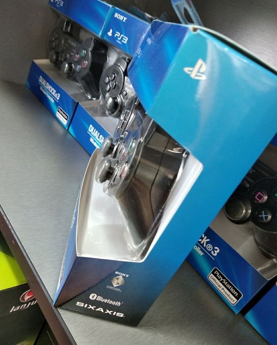 PS3 джойстик качество хороший гарантия есть! Доставка бесплатно!