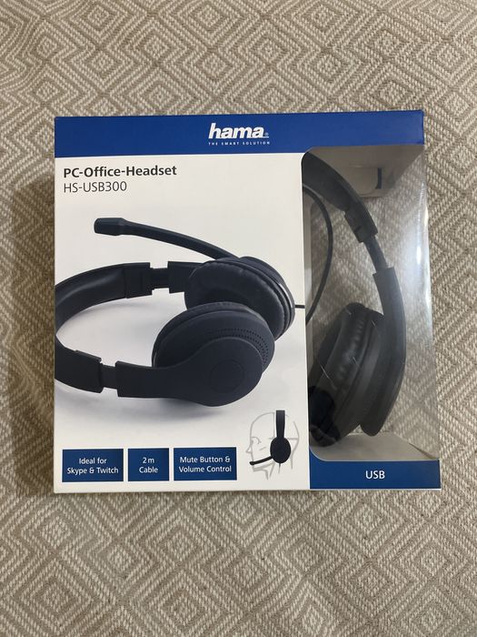 Наушники hama офисные