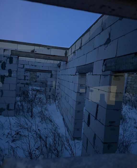 Продается недостроенный дом