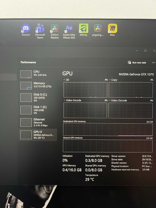 PC Gaming l Ryzen 5 3600 & GTX 1070 l 16gb