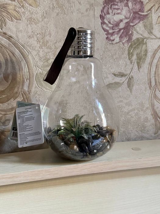 Аквариум  в виде лампочки