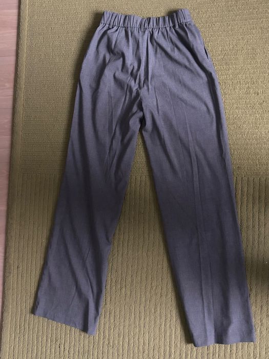 Чисто нов сив панталон, необличан, Stradivarius