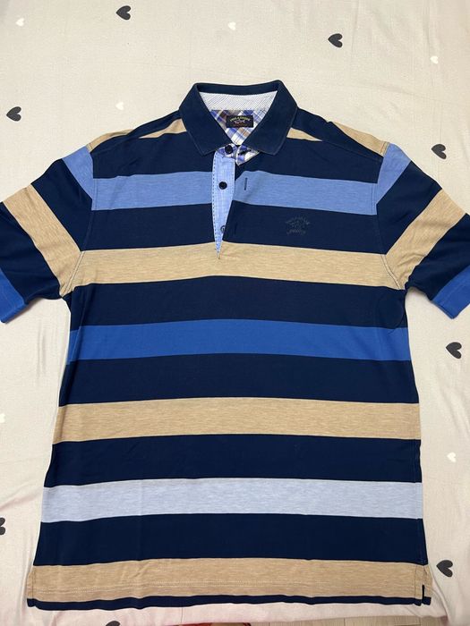 tricou paul&shark cu dungi