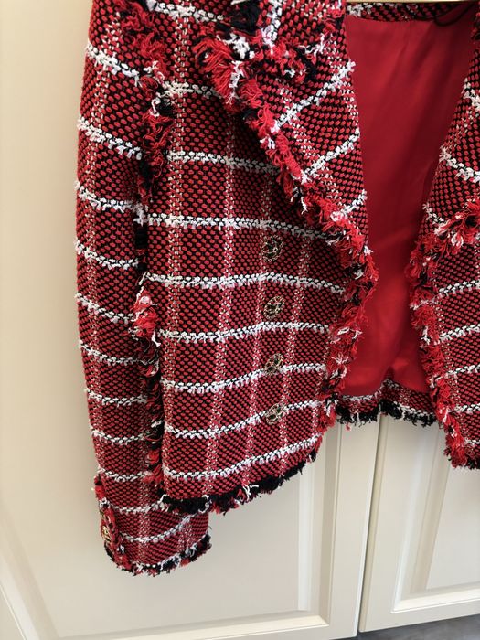 Sacou din tweed Zara M