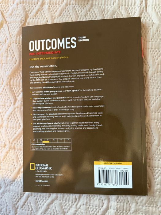 SET Pre-intermediate + Upper intermediate OUTCOMES