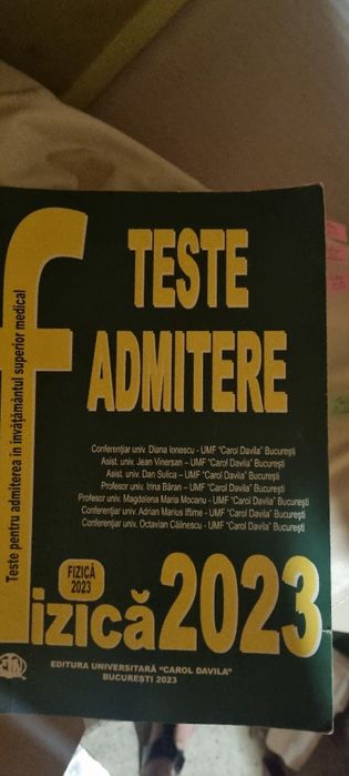 Carti admitere medicina