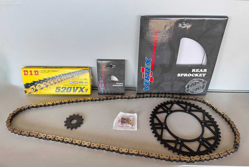 Комплект пиньони, зъбаци с верига DID VX3 - Yamaha YZ450F 2003 - 2026