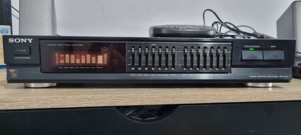 Egalizator Sony SEQ 310, cu 7 benzi