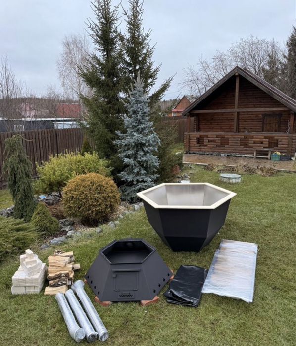 Банный чан для дачи