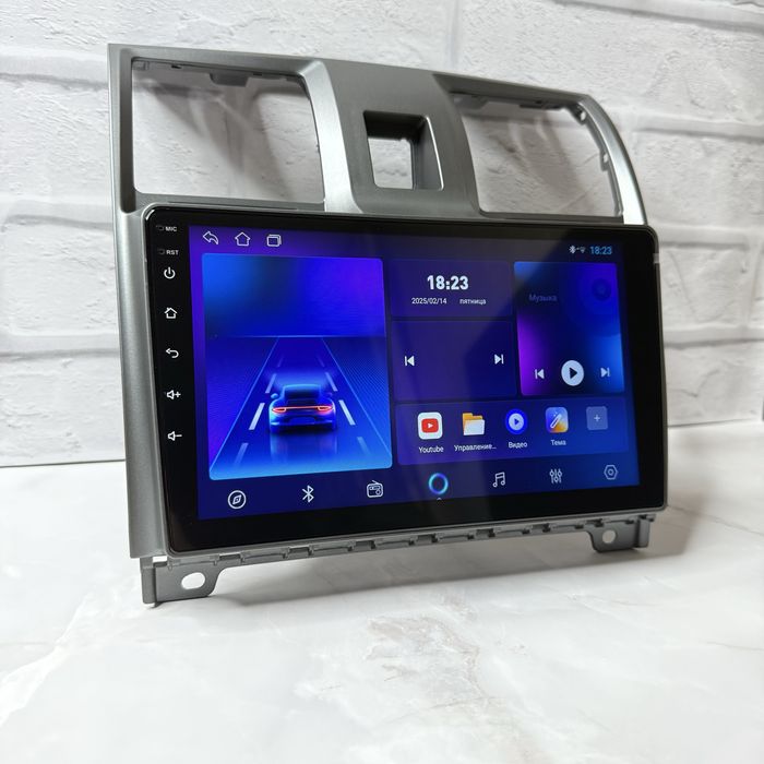 Магнитола для UAZ Patriot 3 андроид новая с рамкой 4+64г 4-8 ядер