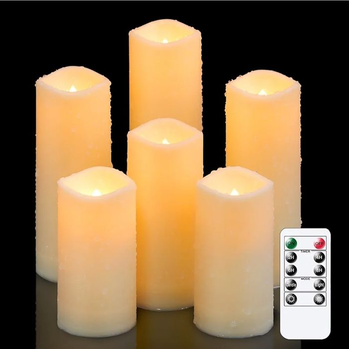 6 lumanari electrice