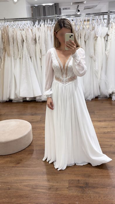 Rochie Mireasă - Croială Fluidă
