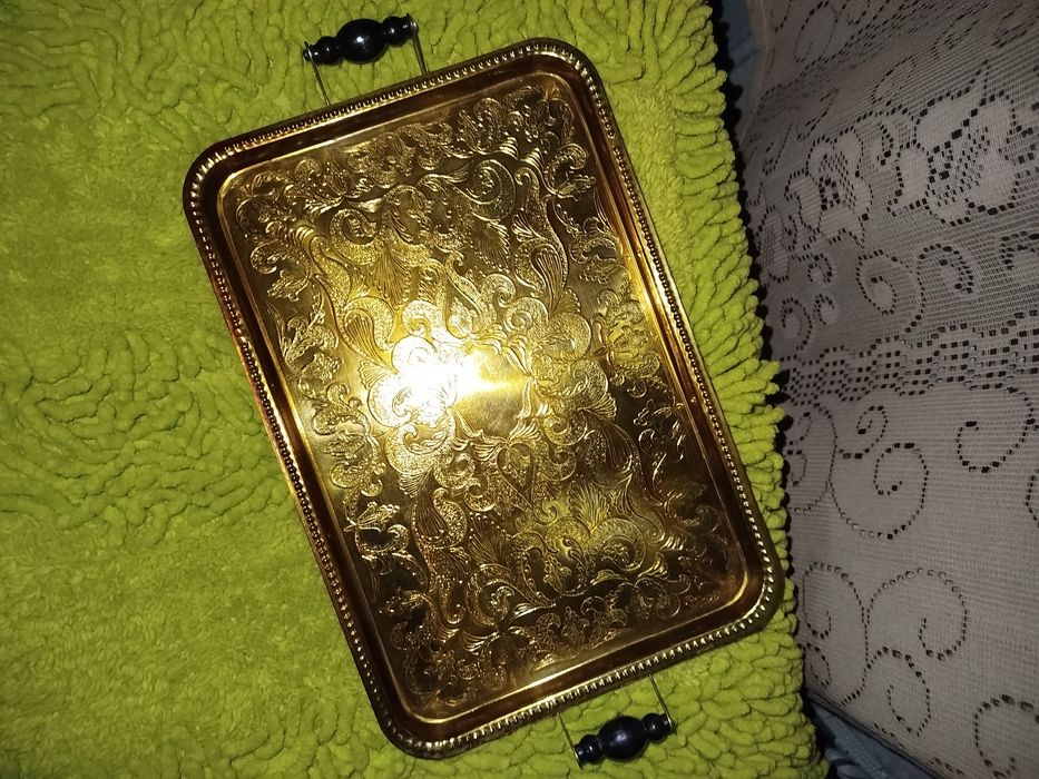 Поднос СССР , жёлтый