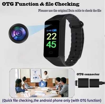 Скрита камера часовник – Full HD 1080p видеозапис и диктофон