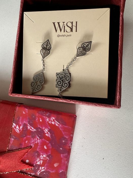 Продам сережки из серебра