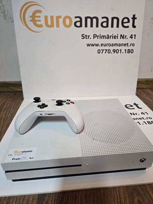 Consola MICROSOFT Xbox One S 1TB, alb -P-