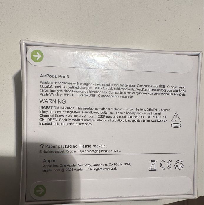 Casti Airpod Pro 3