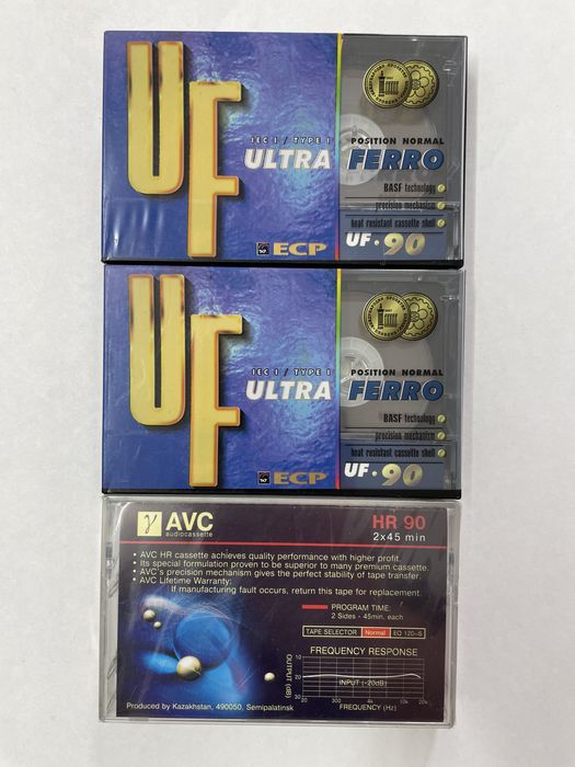 Аудиокассеты новые