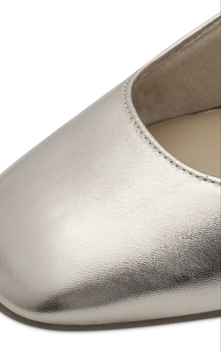 Pantofi MARCO TOZZI  din piele 100% naturală bronz , 38-38,5