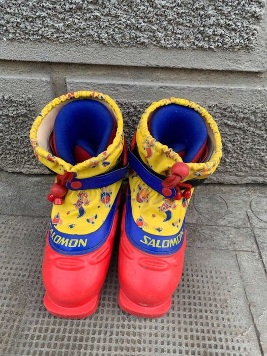 Clapari ski schi Salomon Mini Team marime EUR:26 Mondo:16