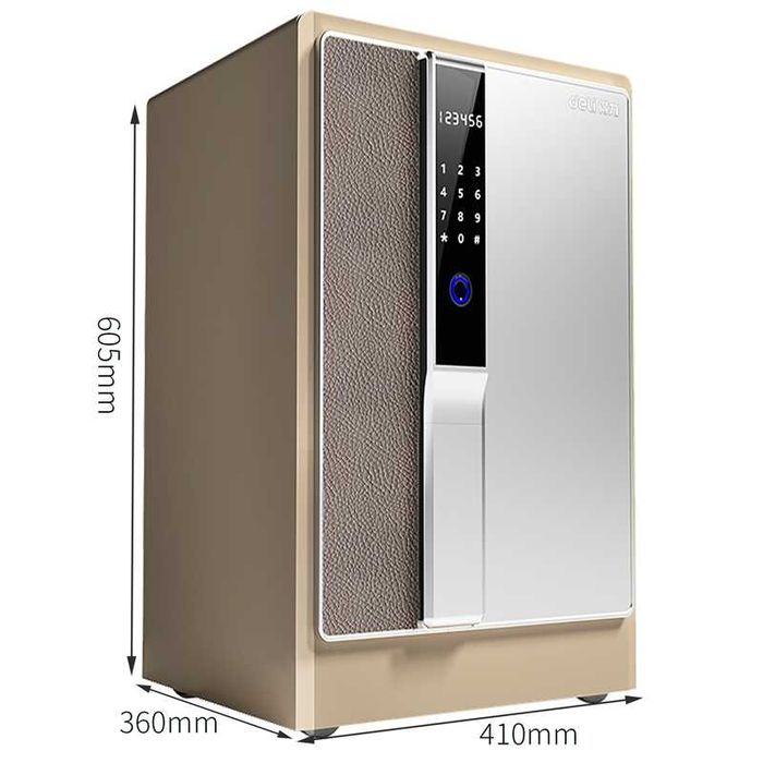 Seyf Deli Сейф deli 4156G с Отпечатком 680х540х495 71.5кг Скидки !!!