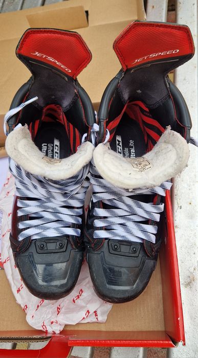 Кънки за лед CCM JETSPEED FT4 Pro, Blacksteel, No. 45