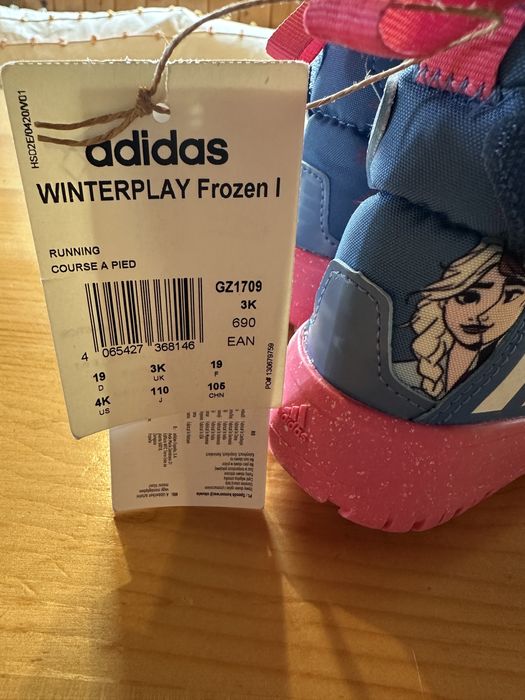 Бебешки зимни обувки Adidas winterplay frozen I