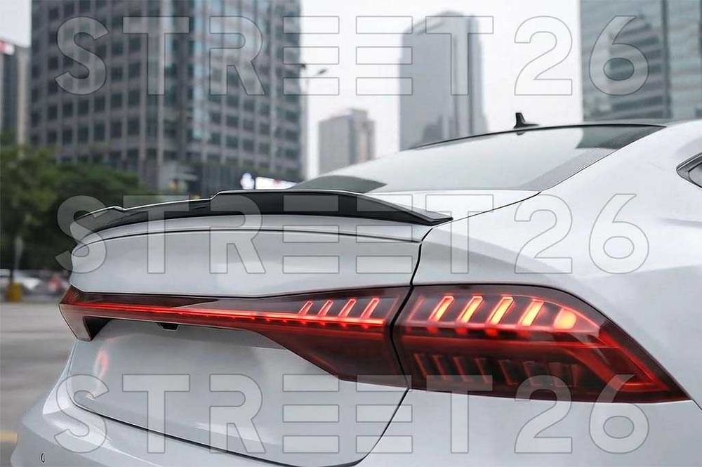 Eleron Portbagaj Audi A7 C8 4K8 (2017+) Negru Lucios