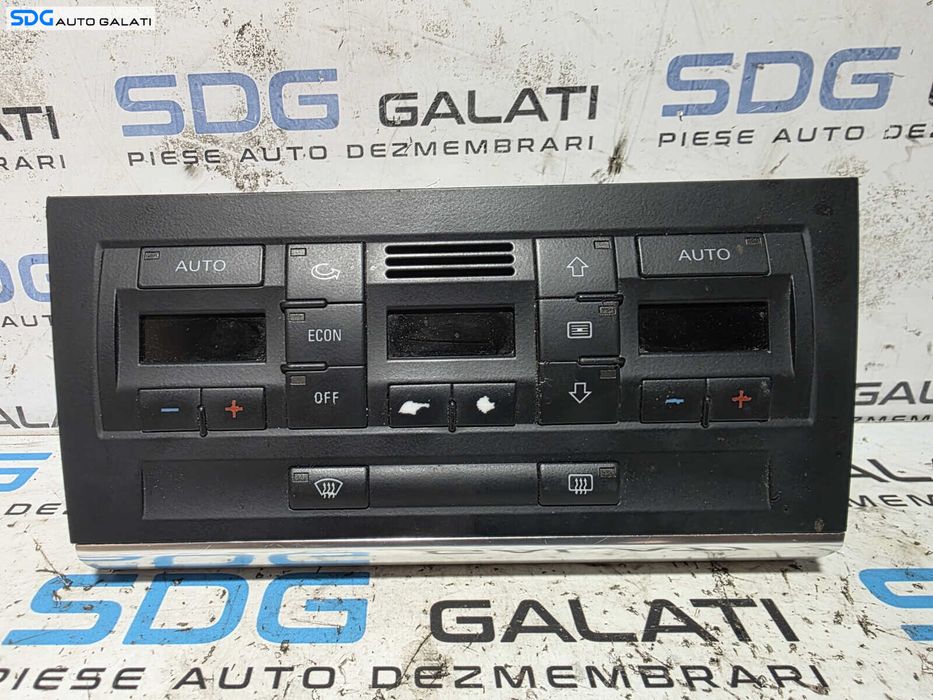 Climatronic Panou Comanda AC Aer Conditionat Clima Audi A4 B7 2.0 TDI 2004 - 2008 Cod 8E0820043AJ [D1073]