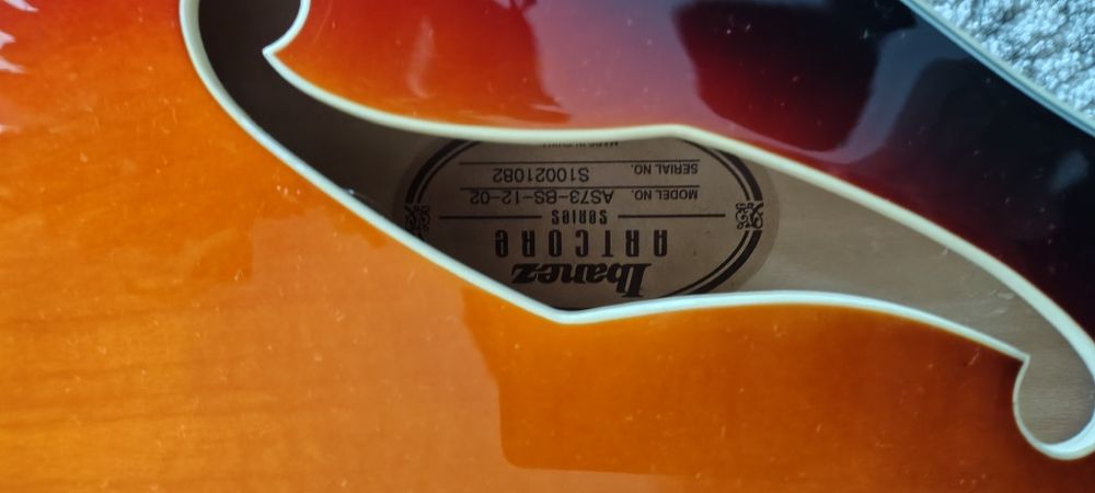 Chitara Ibanez artcore model AS73-BS-12-02