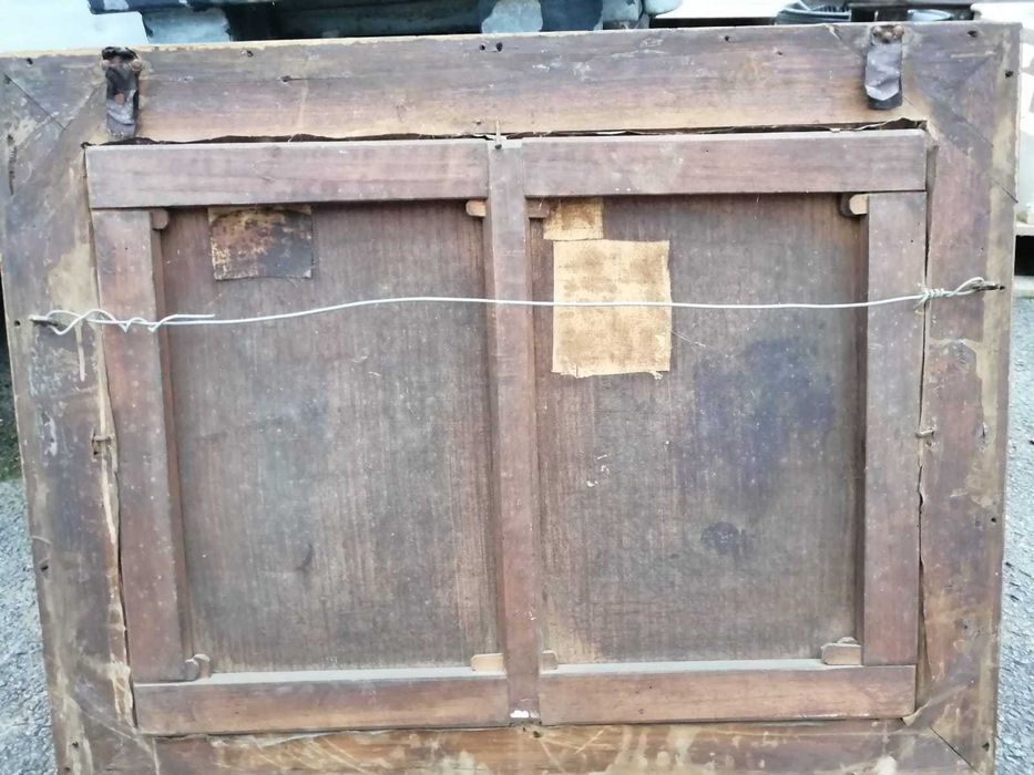 J B Coene, ulei pe panza, 53/46 cm, semnt, datat 1828, Belgia