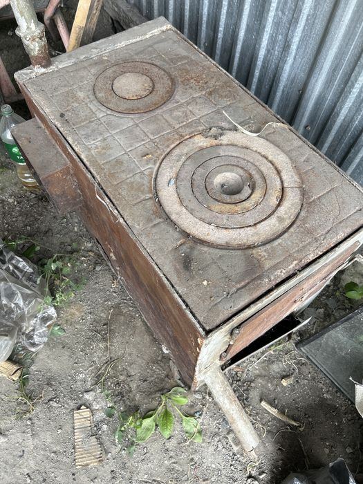 Железная печка бу продам