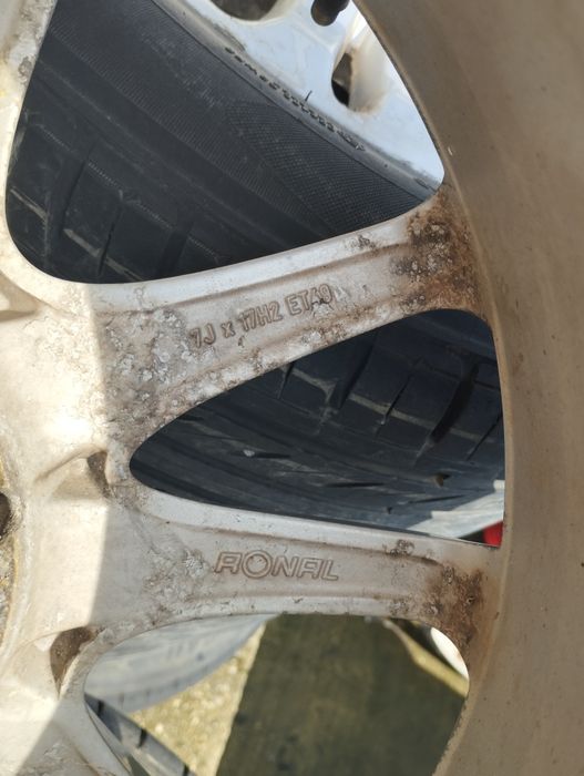 17" Джанти с гуми за Mercedes А класа и Б класа